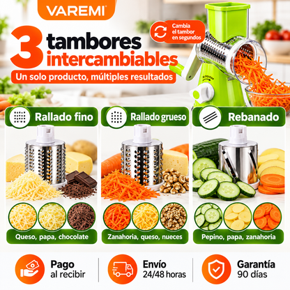 Rallador Multiusos  SlicePro 3 en 1